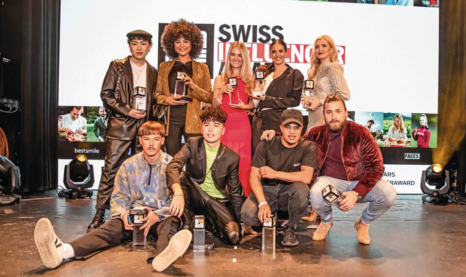 Swiss Influencer Award im Kaufleuten Klub Zürich